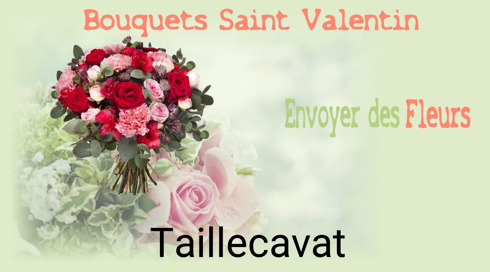 Roses de Saint-Valentin livrées à Taillecavat